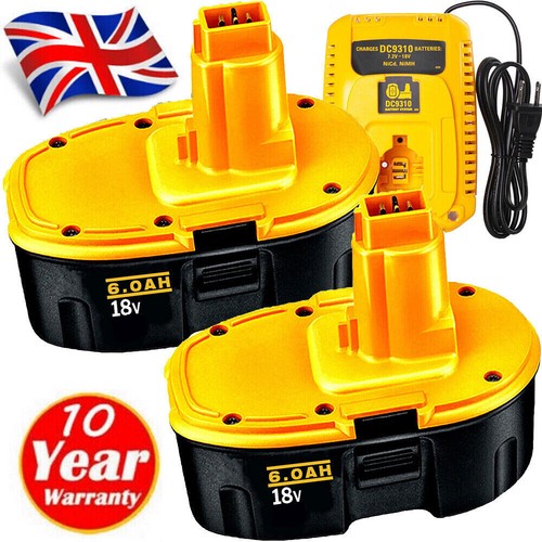 18v 6000mah mh battery - 2x,
