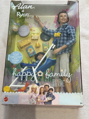 Barbie mattel happy family - happy,
