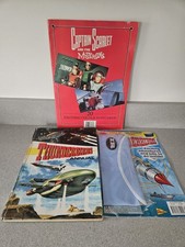 Captain Scarlet Postcards Book. Thunderbirds Annual. Thunderbirds Magazine