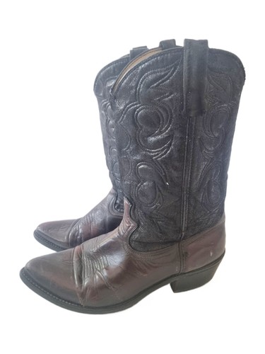 Leather cowboy boots - boots, 42
