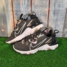 NIKE React Vision Junior Black/White Trainers Size UK 5, EU 38.5