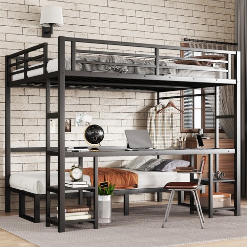 Queen over twin - xl, bunk