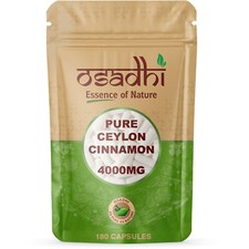 Cinnamon 4000mg Capsules Blood