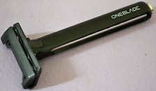OneBlade Core Pivoting Single Edge Black Shaving Safety Razor USA -- Great