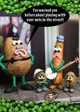 Violent Veg Cheeky Humorous
