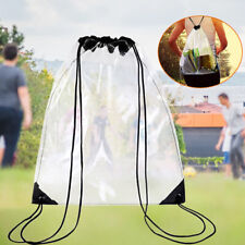 Portable Clear Drawstring Bag