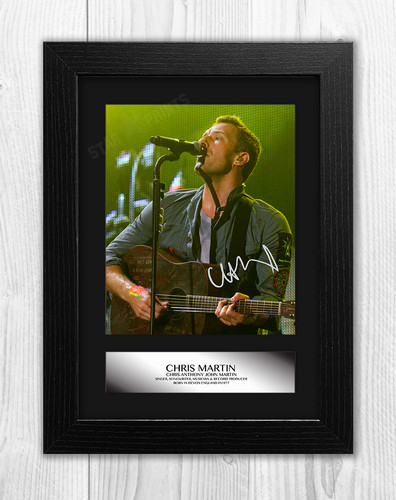 Chris martin coldplay a4 - chris,