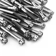 Kawasaki ZZR1400 06-12 Titanium Race Spec Hex Head Engine Bolt Kit