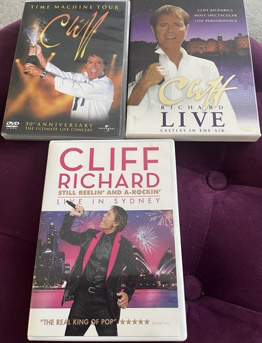 Cliff richard dvd bundle - x,