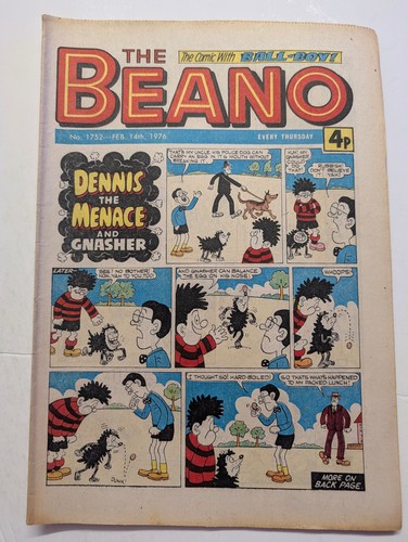 Beano comic 1752 february - beano,