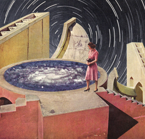 Original collage art handmade - original,