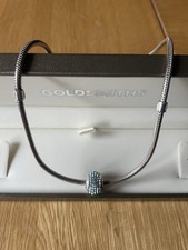 Love Links Necklace Sterling Silver 925 With Sparkling Bead Approx 42 cm