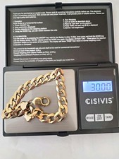 9ct gold curb - 9ct,