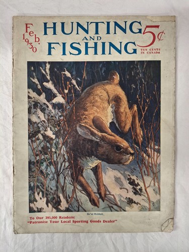 Vintage february 1930 - 1930, hunting