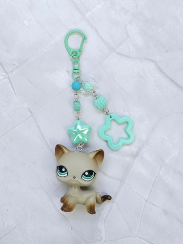 Handmade lps keychain beaded - keychain,
