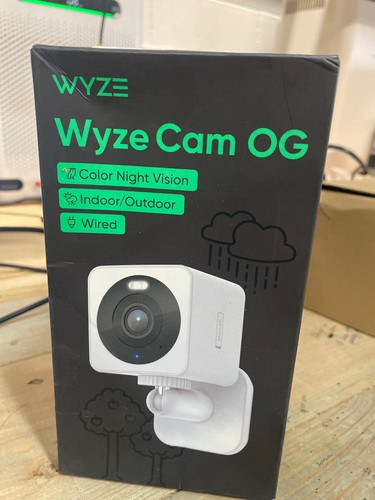 Cam wired indoor outdoor - og,,