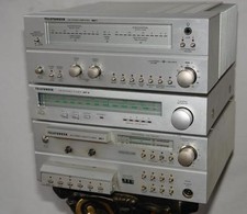 High-Quality Midi Hifi Stereo System Telefunken MA1 + MT2 + MC1 + Accessories