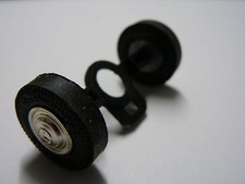 1 Front Axle With Tires And