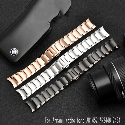 Stainless steel watch strap - stainless,