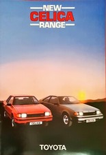 Toyota Celica Brochure 1983
