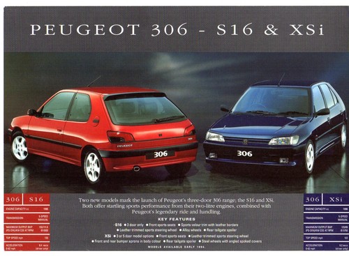 Peugeot 306 xsi s16 - xsi,, &