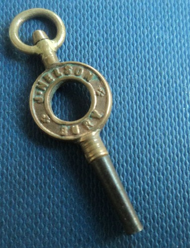 Advertising pocket watch key - watch,