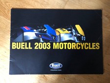 Genuine BUELL 2003 Motorcycle Range Brochure (107)