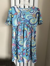 I Love Girlswear - Girls Blue Dress - Size 10 Years