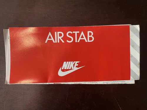 Nike air stab shoe brochure - shoe,