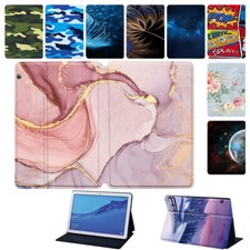 Printed Leather Tablet Folio