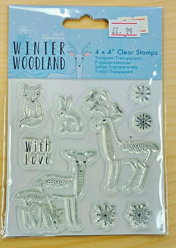 Papermania winter woodland - papermania, 4"