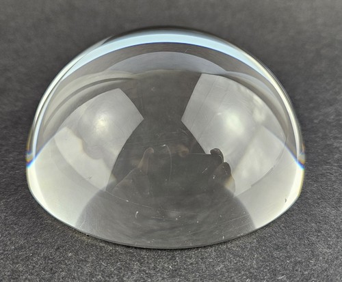 Clear crystal dome - clear, magnifier