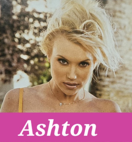 Mayfair magazine model - magazine, ashton