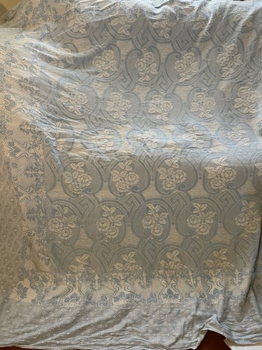 Vintage woven cotton - cotton?, bed