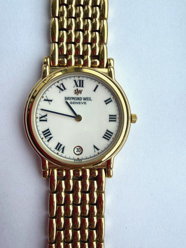 Raymond weil men gold plated - men's,