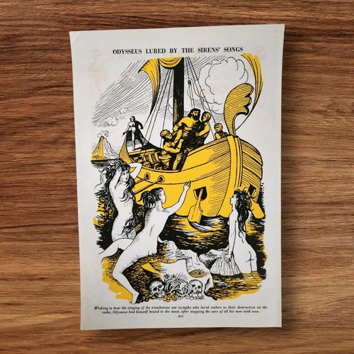 Vintage 1950s odysseus sea - vintage,
