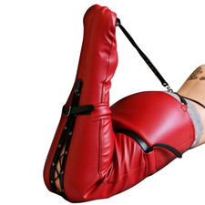 Real Leather BDSM Leg Binder