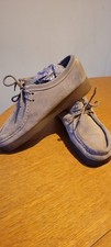 Dorothy Perkins "wallabee" style womens vintage suede tan  shoes UK Size 7
