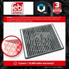 Pollen / Cabin Filter fits MERCEDES ML55 AMG W163 5.4 00 to 05 M113.981 Febi New