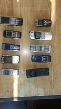 10 x Nokia  Old Mobile Phones