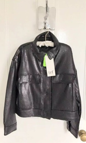 Ladies zara black sequinned - zara,