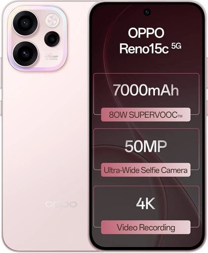 Oppo reno15c pink 256 - (pink,, gb