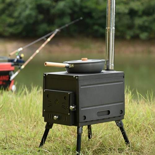 New portable wood - wood, stove