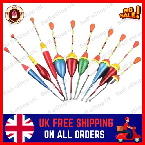 10pc fishing floats set - floats, mixed