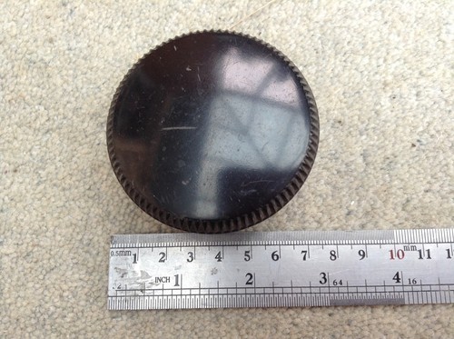 Heavy duty bakelite knob - heavy,