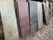 Welsh slate pieces various - slate,