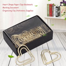 5-Heart Shape Paper Clips