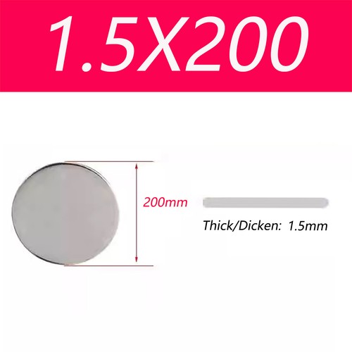 Stainless steel blank disc - stainless,