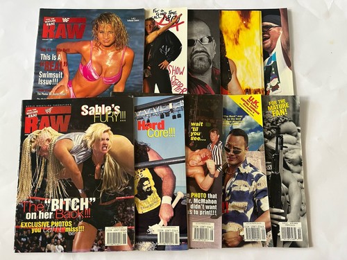Wwf raw official magazine - wwf,