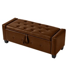 Modern Faux Leather Storage